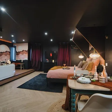 Mile Et Nuit Jacuzzi Privee Situe A 5 Min Du Centre De Place De Stationnement Possible * Mulhouse